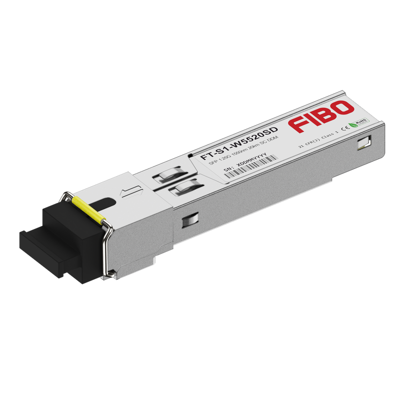 1000BASE-BX20-D SFP модуль 1550/1310нм 20км #1