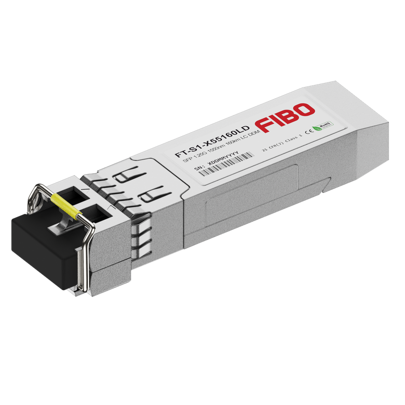 FIBO FT-S1-X55160LD совместимый 1000BASE-ZXC SFP модуль 1550нм 160км #1