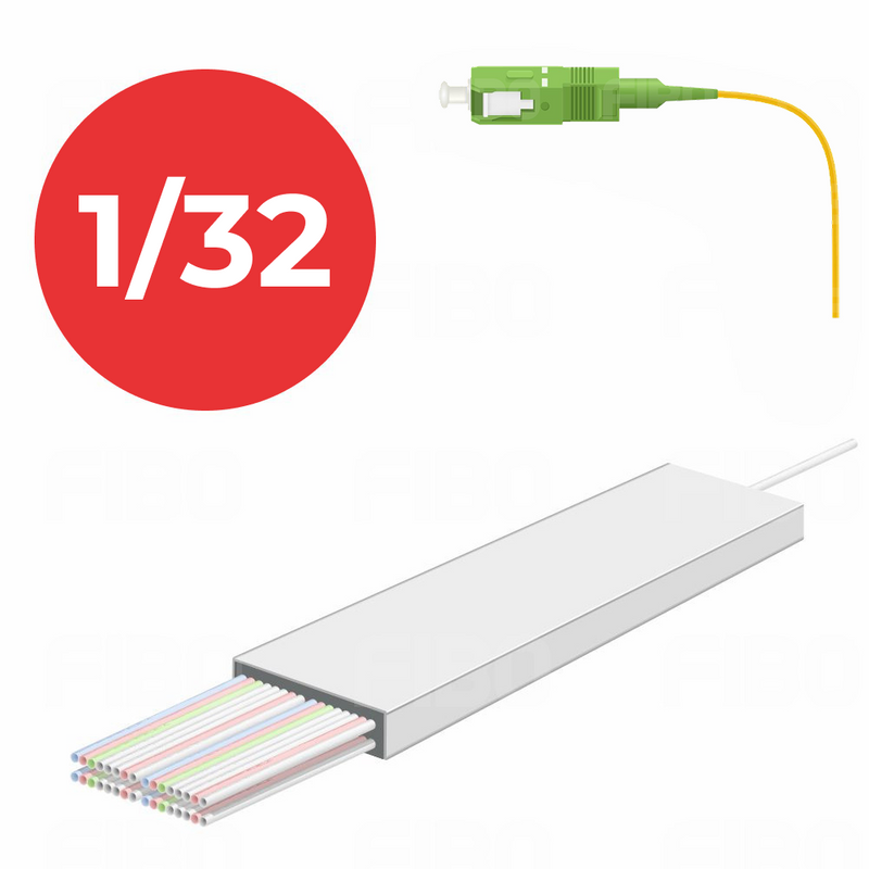 Оптический cплиттер PLC 1×32, SC/APC 1.5m, Ø 0.9mm #1