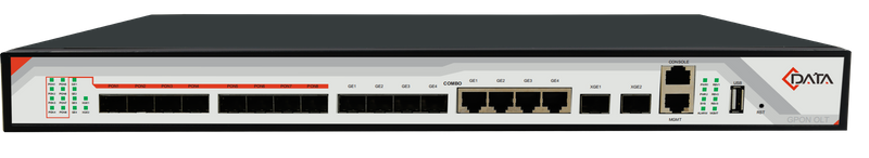 Оптический линейный терминал C-DATA GPON FD1608S-B1 (8 портовый ОЛТ)с 8 портами GPON (SFP), 4 GE комбо-порта, 2 SFP+ порта, 2 БП АC #1