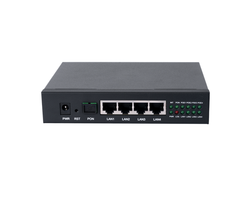 Оптический абонентский терминал C-DATA ONU XPON  FD514GB-PFX  (ONU 4 порта с POE PSE) #1