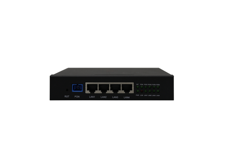 Оптический абонентский терминал C-DATA ONU XPON  FD514GB-PRX  (ONU 4 порта с POE PD) #1