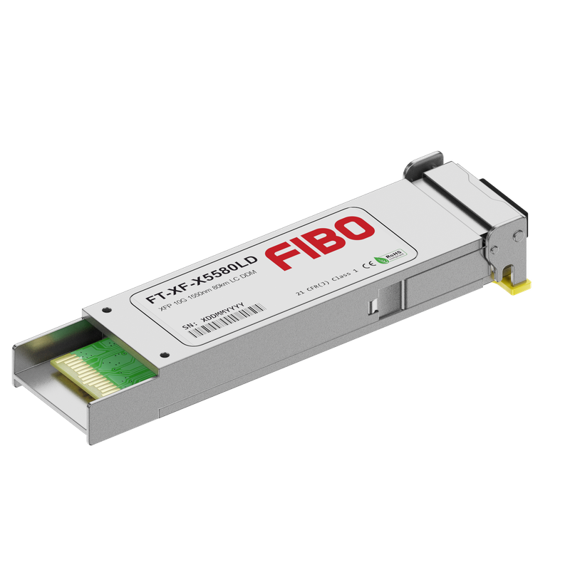HPE совместимый 10GBASE-ZR XFP модуль 1550нм 80км #1