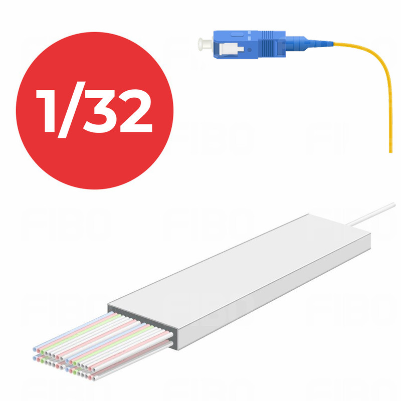 Оптический cплиттер PLC 1×32, SC/UPC 1.5m, Ø 0.9mm #1