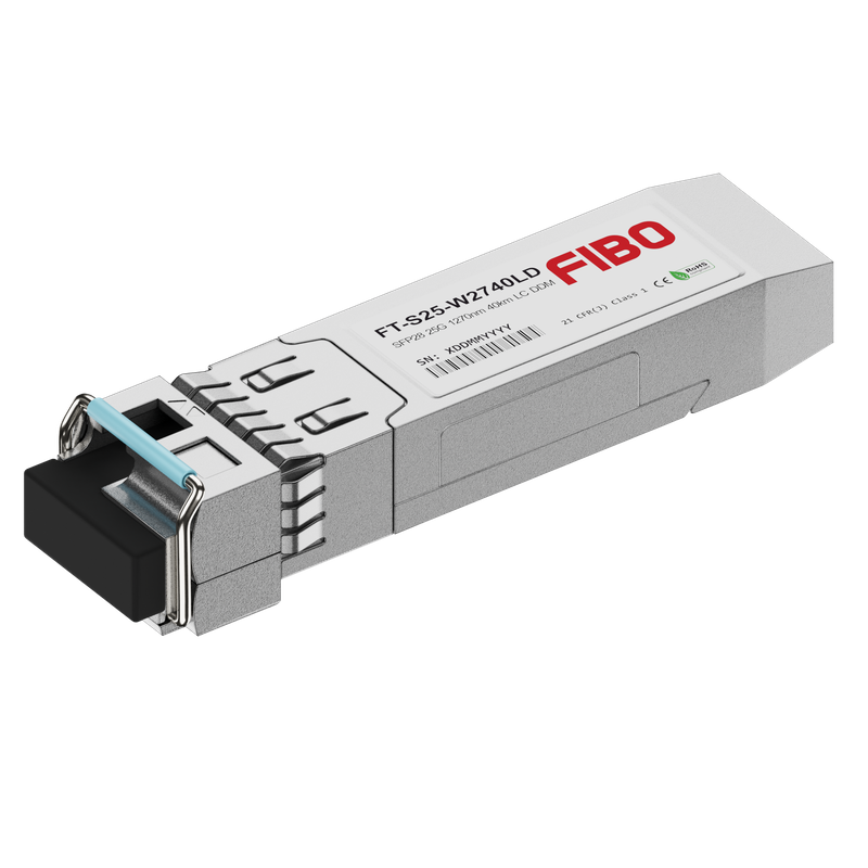 Brocade 25G-SFP28-BXU-40K совместимый 25GBASE-LR SFP28 модуль 1270нм 40км #1