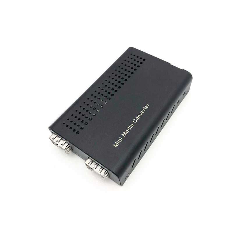 FT-10G-2S-OEO Mini 10G SFP+ to SFP+ Media Converter,EU Power Supply Adaper #1