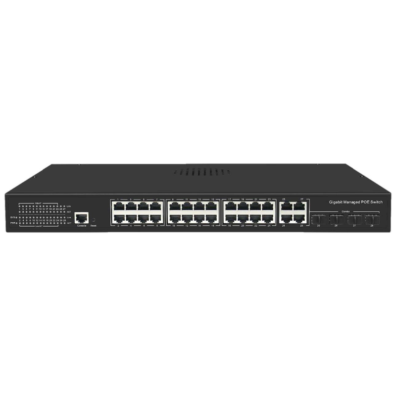 Управляемый коммутатор уровня 2 DK2110R-24TP4CS #1