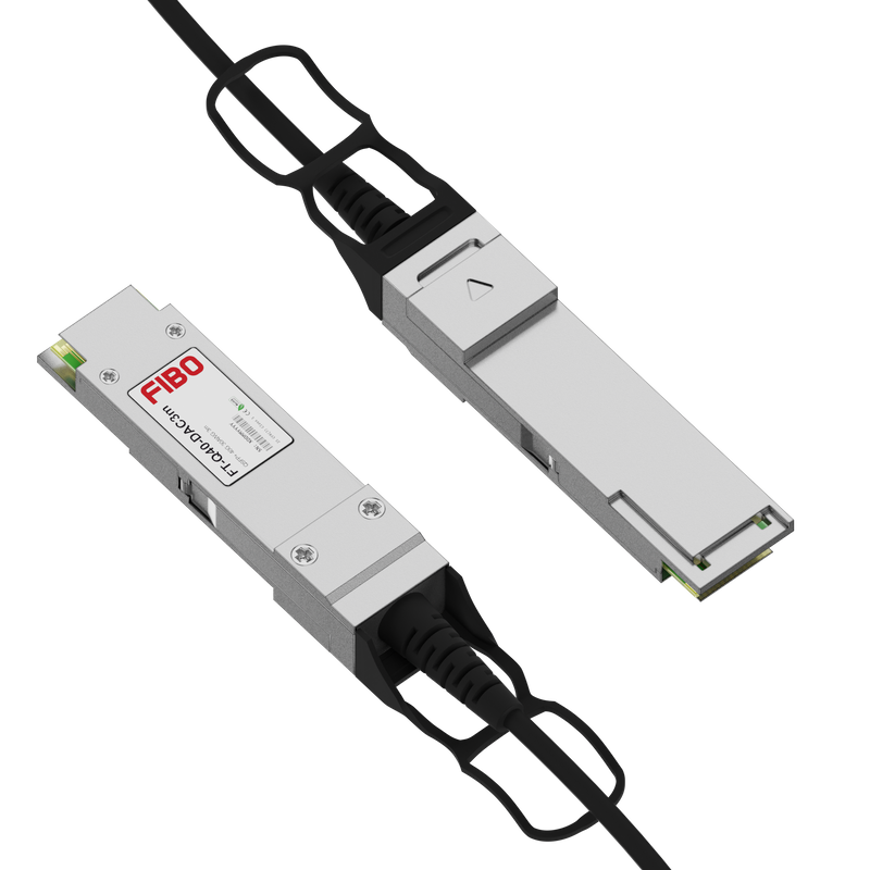 FangHang FH-DP4T30QQ03 совместимый 40G QSFP+ 3м DAC (Passive Direct Attach Copper Cable) #1