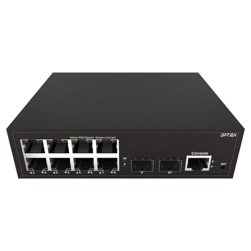 Управляемый коммутатор уровня 2 DK2110M-8T2S #1