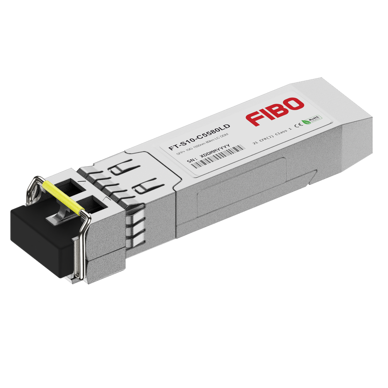 FIBO FT-S10-C5580LD совместимый 10G CWDM SFP+ модуль 1550нм 80км #1