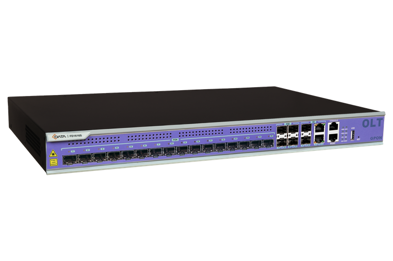 Оптический линейный терминал C-Data GPON FD1616S-B2 (16 портовый ОЛТ) с 16 портами GPON (SFP), 2 GE + 2 SFP порта, 4 SFP+ порта, 1 БП АC + BBU, web 3.0 #2